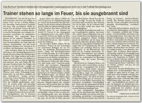 Bundesliga-Magazin: Cover